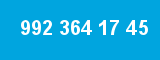 992 364 17 45 992 364 17 45